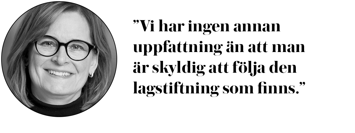 Anna Falck, förhandlingschef på Arbetsgivarverket.