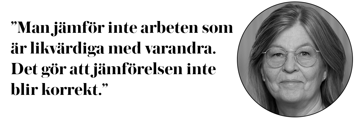 EvaLena Moser, sektionsordförande för ST.