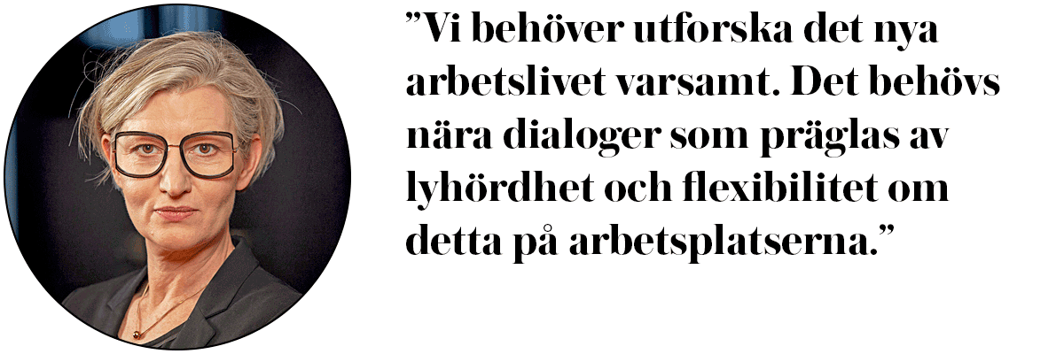 Åsa Erba Stenhammar, förhandlingschef på ST.