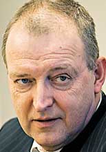 Ulf Helldahl, informationschef på Vägverket.
