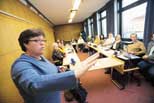 ST-ombudsman Lena Danås är en stödjepunkt för facklig utbildning i Jönköpings län.<BR> Foto: HASSE BENGTSSON