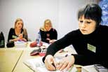 Carolin Hörberg Nilsson, Martina Nilsson och Anna-Lena Andersson. <br> Foto: EMMA SVENSSON