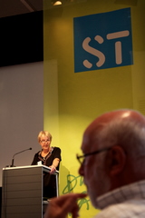 Annette Carnhede öppnade STs stämma.