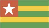 Togos flagga.