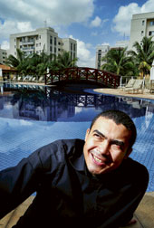 Emerson Douglas Macedo, informatör på Brasiliens riksrevision. <br>Foto: Ricardo Labastier