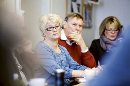 Catharina Åsberg, Boverket, tycker att dagens möte varit föredömligt kort.
<br> Foto: Marie Petersson
