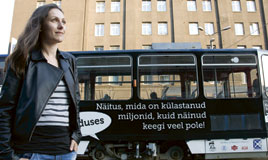 På universitetet valde ryskspråkiga Jekaterina Striganova en helt estniskspråkig utbildning. Det krävdes många tårar – men nu har hon lärt sig utmärkt estniska. 