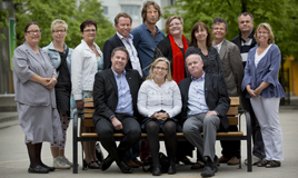 STs nya styrelse 2012.