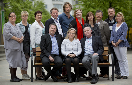 STs nyvalda styrelse 2012.
