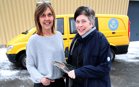 Susanne Crona, tillförordnad personalchef, och Ewa Nilsson, brevbärare i region Jönköping, är överens om att lyckosamt arbetsmiljöarbete handlar om flera konkreta åtgärder på olika områden under en lång tid.