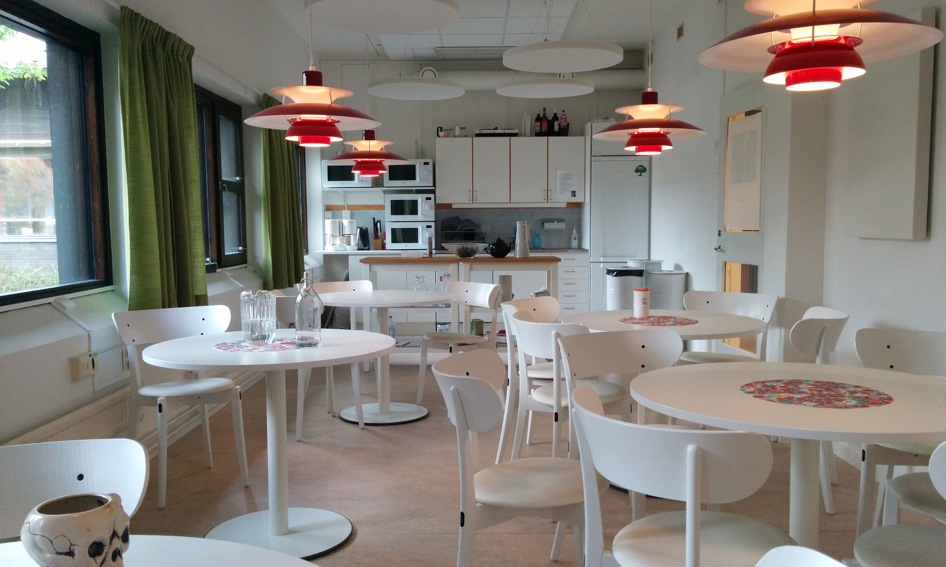 Lunchrummet för anställda på Sveriges geologiska undersökning.