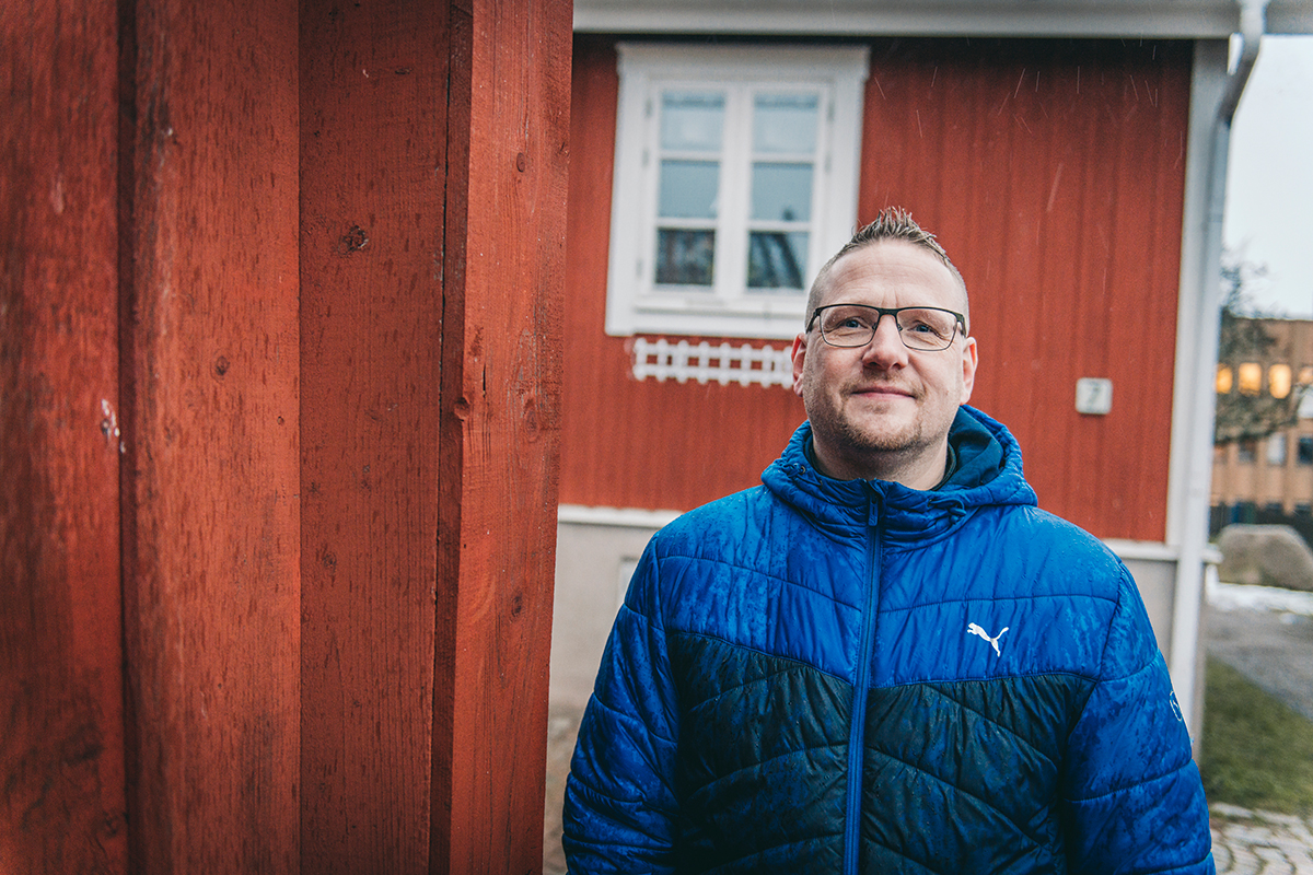 Johan Söderström, behandlingsassistent på SiS.