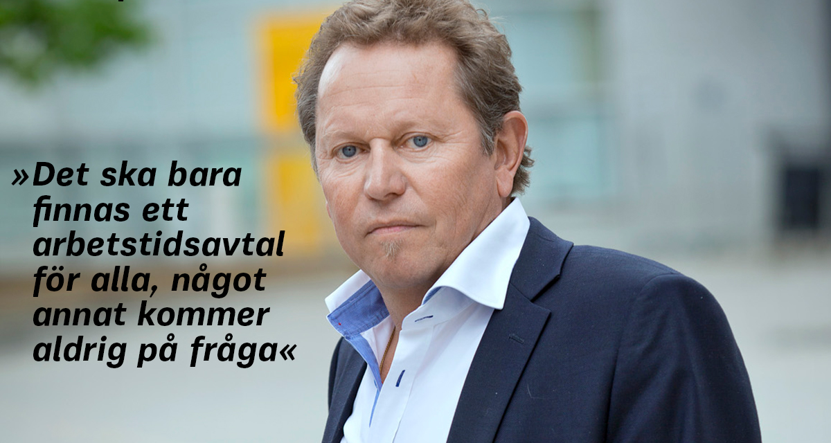 Per Sunneborn, STs avdelningsordförande.