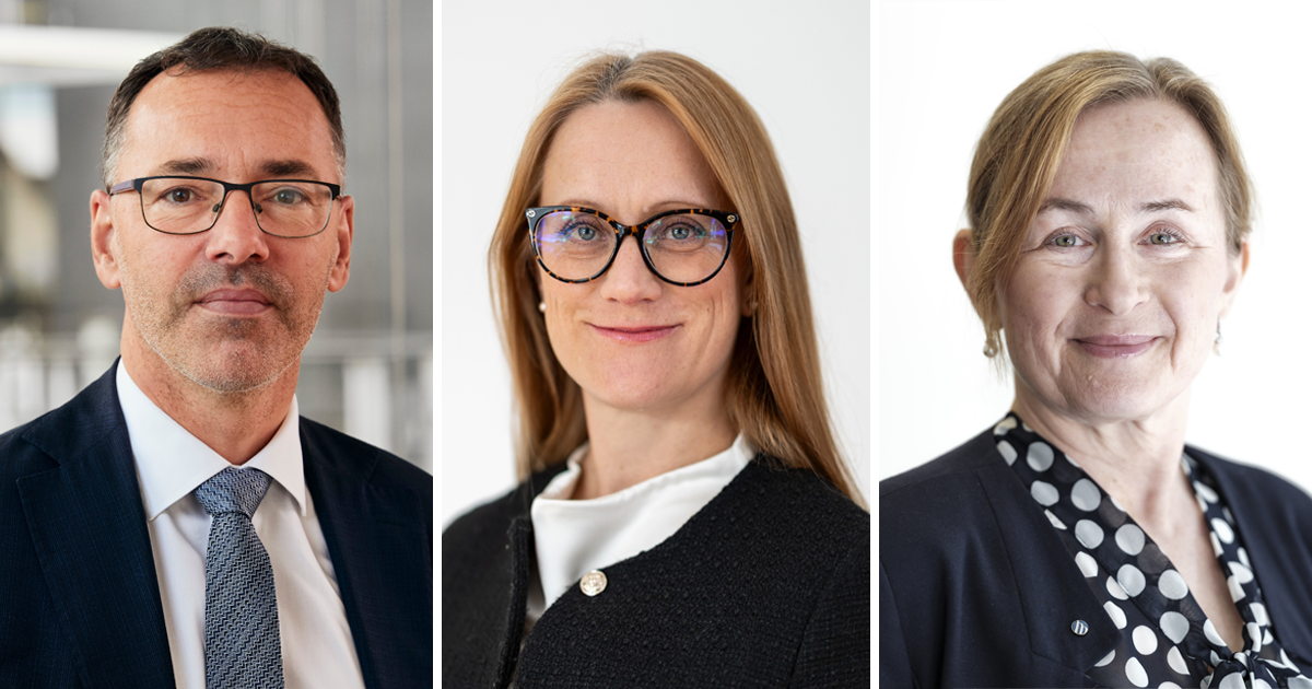 Per Eckemark ny chef för Affärsverket Svenska kraftnät, Ann Lindberg ny chef för Läkemedelsverket samt Karin Nylén ny chef för Etikprövningsmyndigheten.