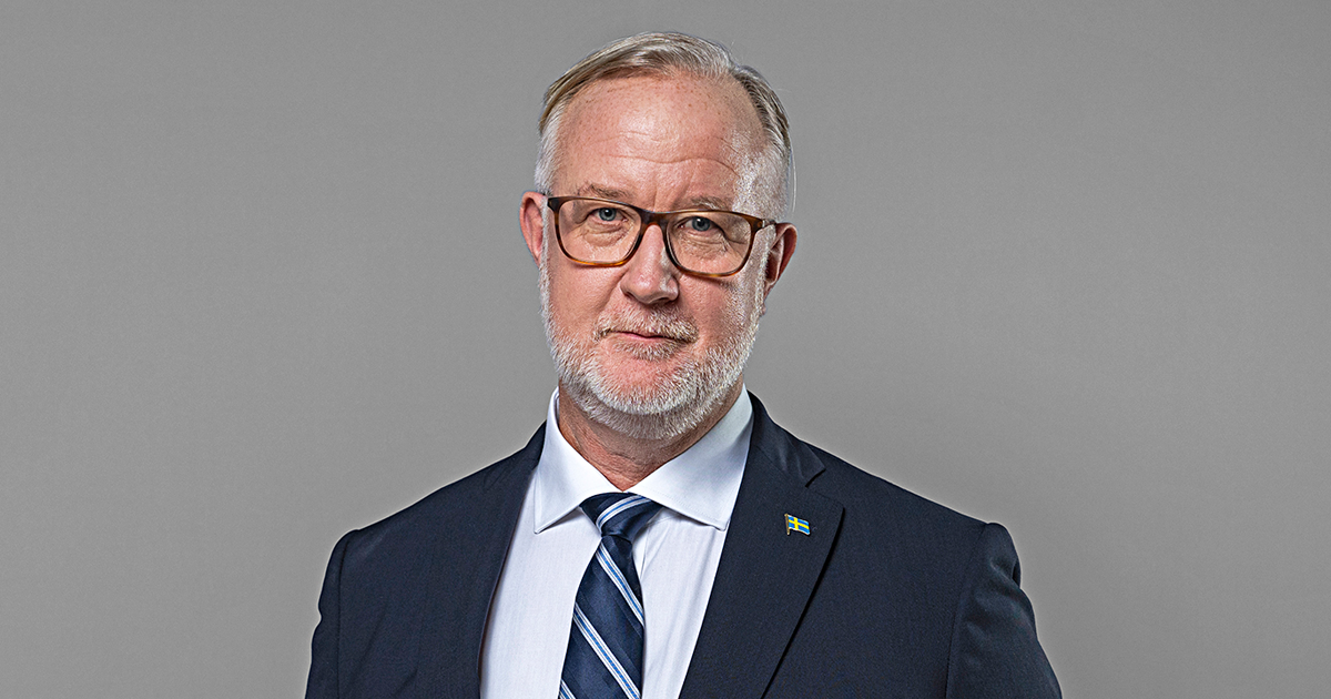 Utbildningsminister Johan Pehrson.