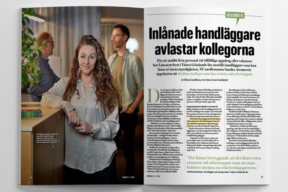 Ur Publikt nummer 3 2023. 