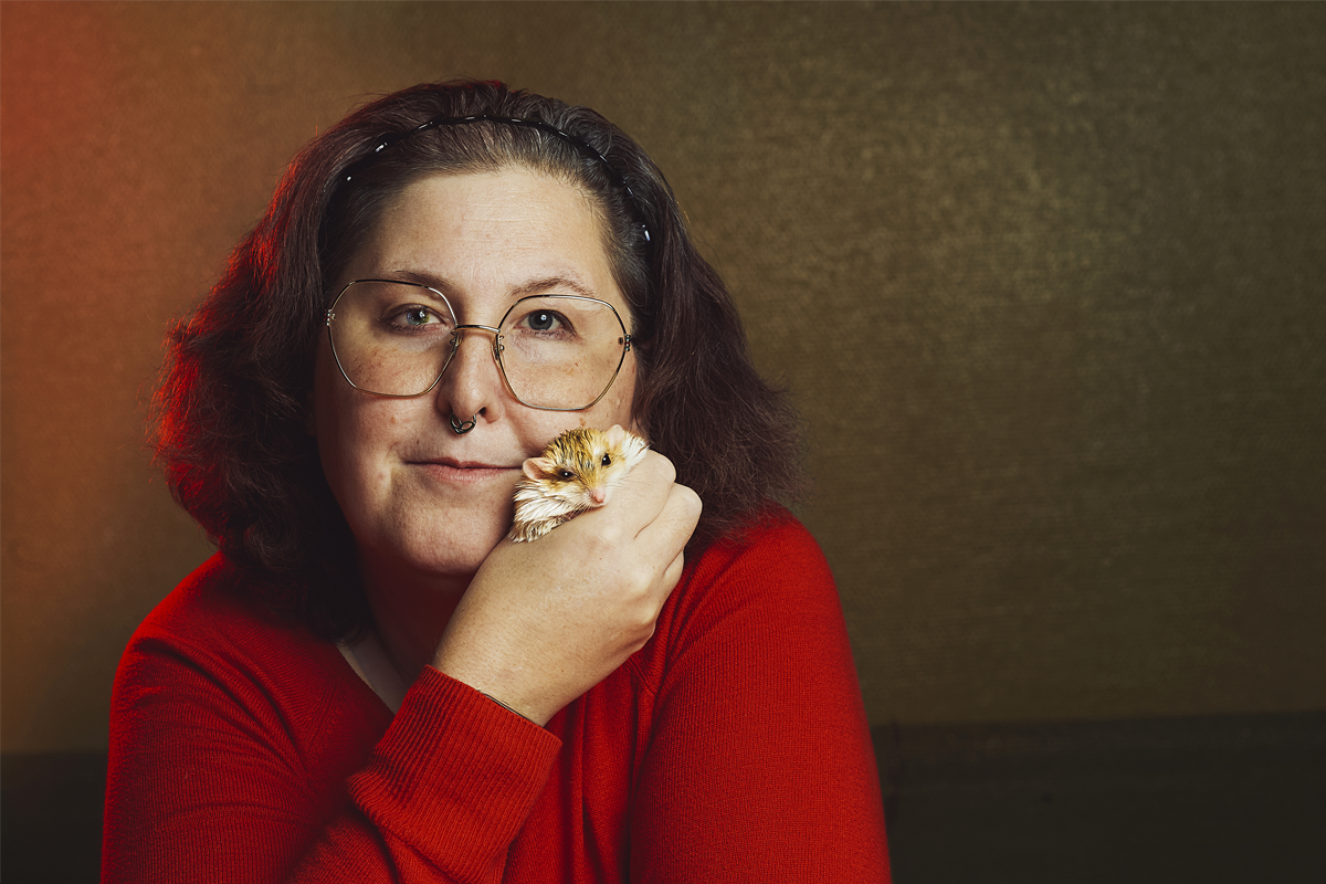 Sara Lekehag Nygrens gerbiler har vunnit flera priser. ”De går även under ­namnet ökenråtta – men de är inte särskilt råttlika, de har inte en sådan lång, bar svans man tänker på”, säger hon.