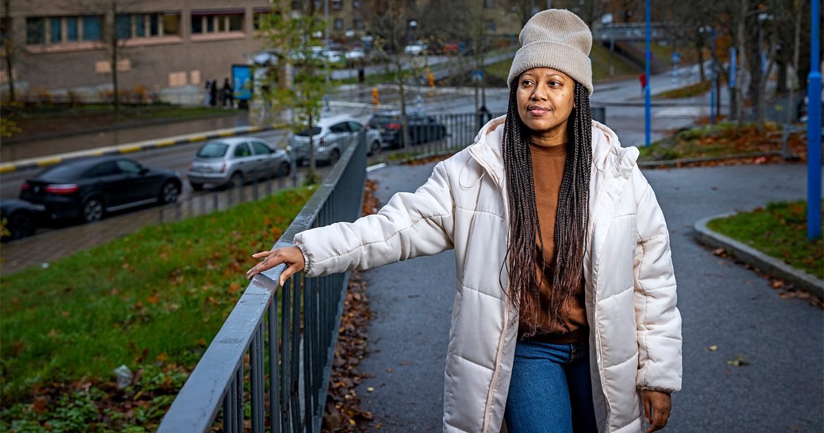 Nuru Magram jobbade tidigare som tågvärd och var huvudskyddsombud för ST. Dagen innan hon fick beskedet om att tågvärdarna skulle tas bort var hon med om en påkörning.