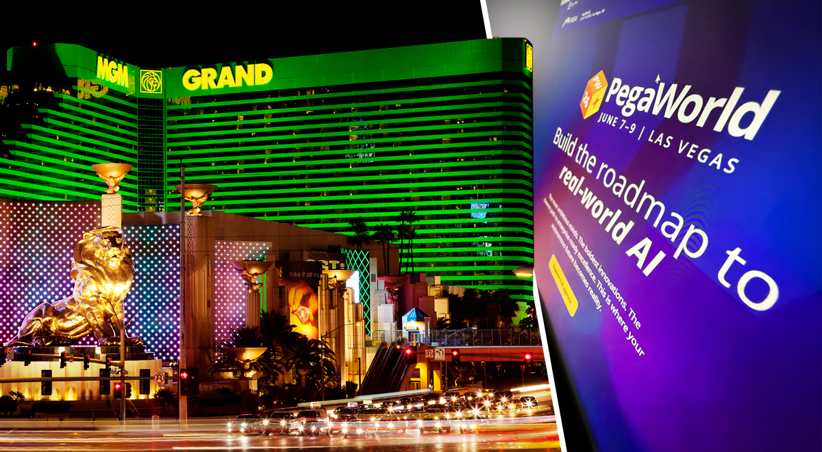 Pegasystems betalade hotellrum på MGM Grand i Las Vegas åt minst två anställda på Arbetsförmedlingen när de deltog i eventet Pega World.