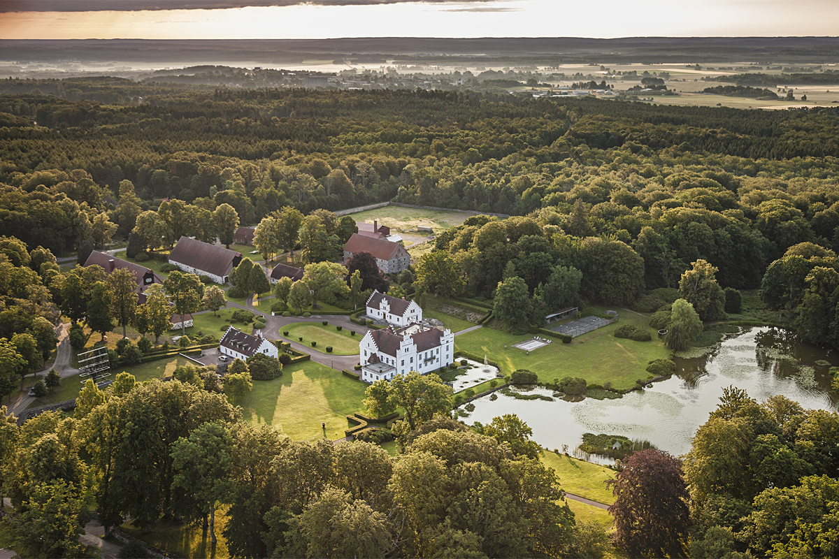 Wanås Konst med sin stora skulpturpark ligger i ett naturreservat. Den konstnärliga ledaren Debora Voges menar att det är kombinationen av natur och konst som är så speciell. 